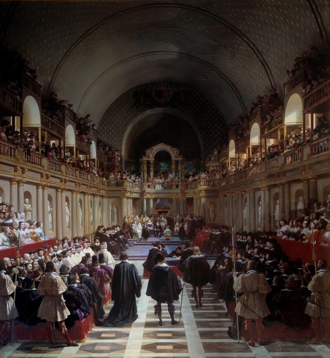 Jean Alaux - Gli Stati Generali convocati da Luigi XIII, 27 ottobre 1614
